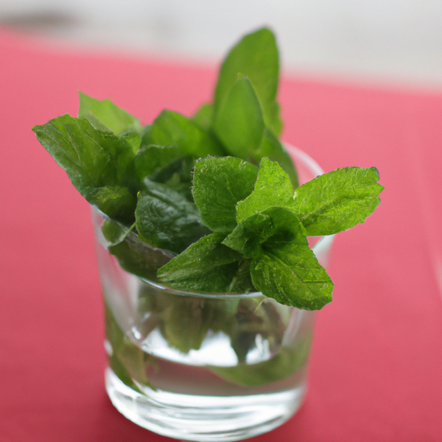 Spearmint Coffee Syrup, Natural