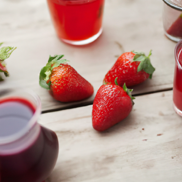 Strawberry Coffee Syrup, Organic