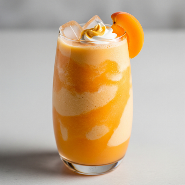 Apricot Fuzzy Navel Smoothie/Shake, Organic