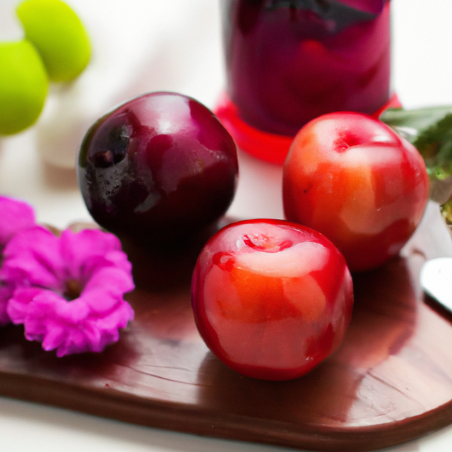 Organic Plum Flavor Concentrate Without Diacetyl