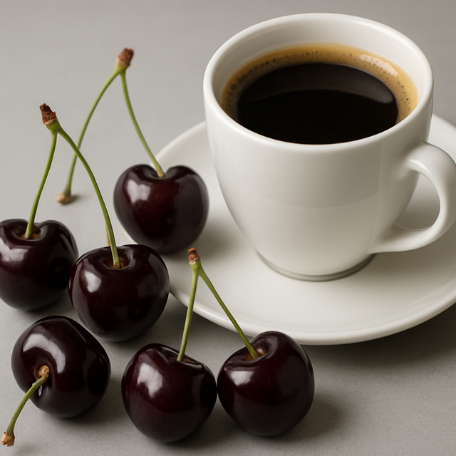 Black Cherry Coffee Syrup, Organic