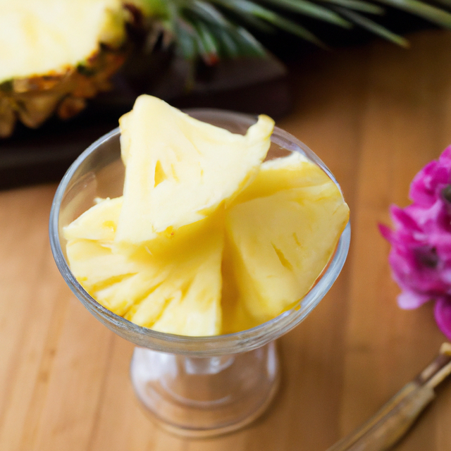 Pineapple Fragrance Oil with Floral Notes (Oil Soluble)