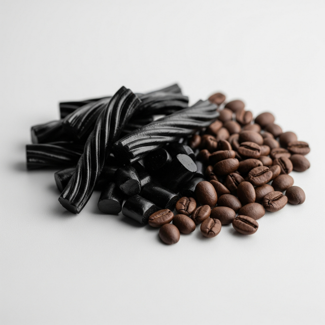 Licorice Flavored Coffee Beans