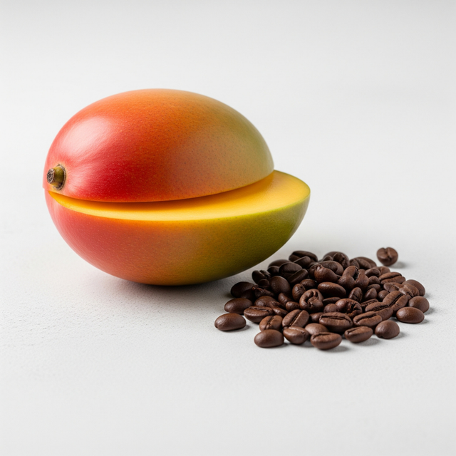 Organic Mango Flavored Coffee Beans