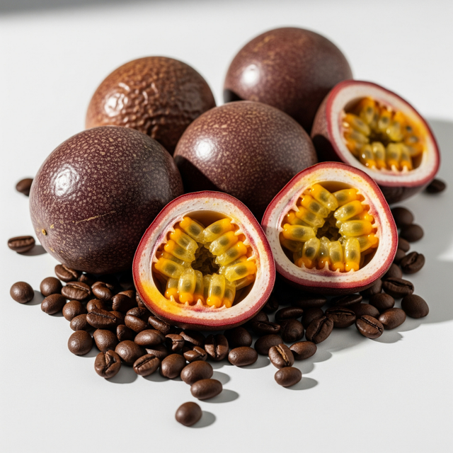 Organic Passion Fruit Flavored Coffee Beans