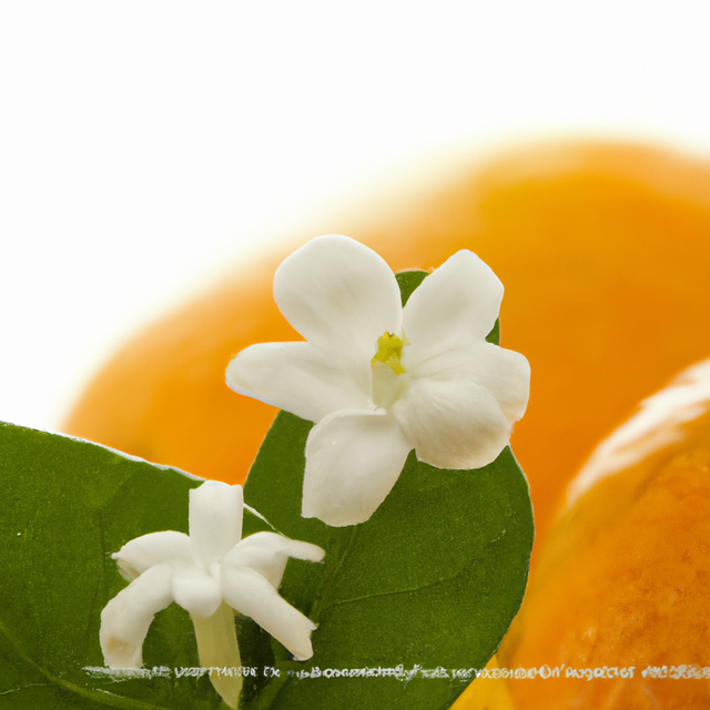 Organic Orange Blossom Fragrance Powder