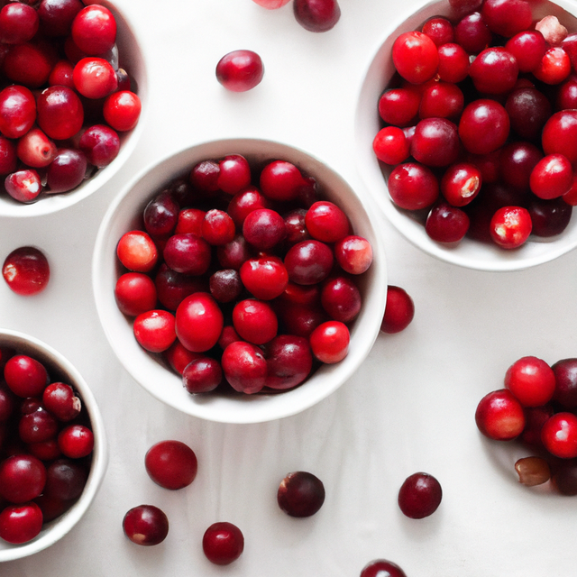 Organic Cranberry Coffee and Tea Flavoring Without Diacetyl