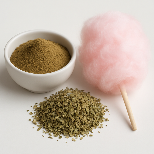 Organic Marjoram Cotton Candy Floss Sugar