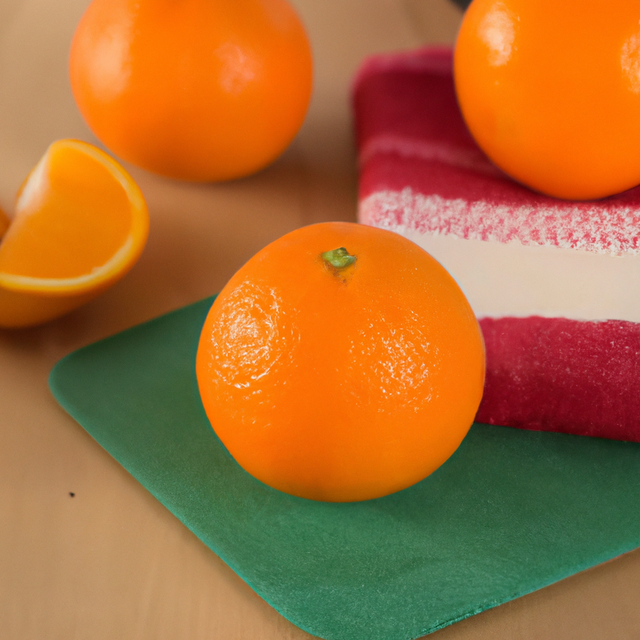 Tangerine Cotton Candy Floss Sugar