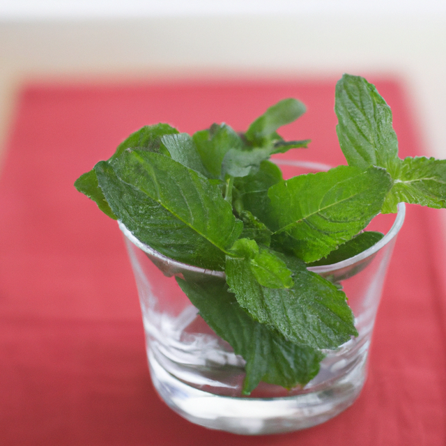 Spearmint Flavor Emulsion for High Heat Applications