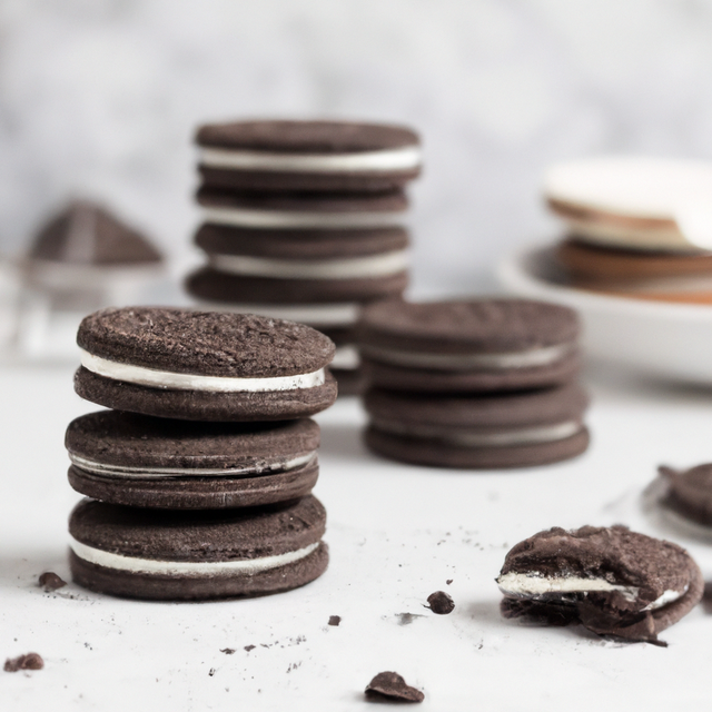 Cookies and Cream Flavor Emulsion for High Heat Applications, Organic