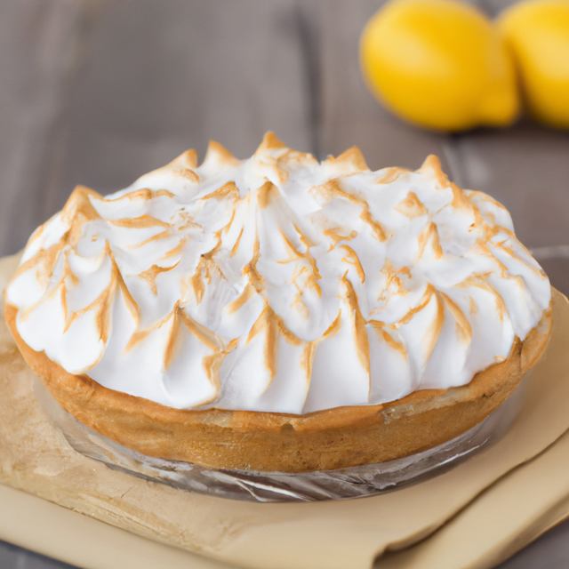 Lemon Meringue Snow Cone Syrup, Organic