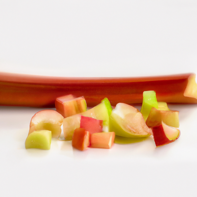 Rhubarb Cotton Candy (Ready to Eat)