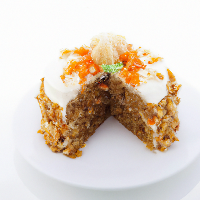 Carrot Cake Cotton Candy Floss Sugar, Organic