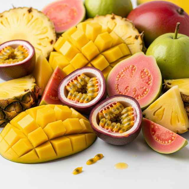 Organic Exotic Tropical Medley Flavor Concentrate Without Diacetyl