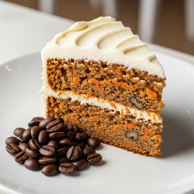 Organic Decaf Carrot Cake Flavored Coffee Beans