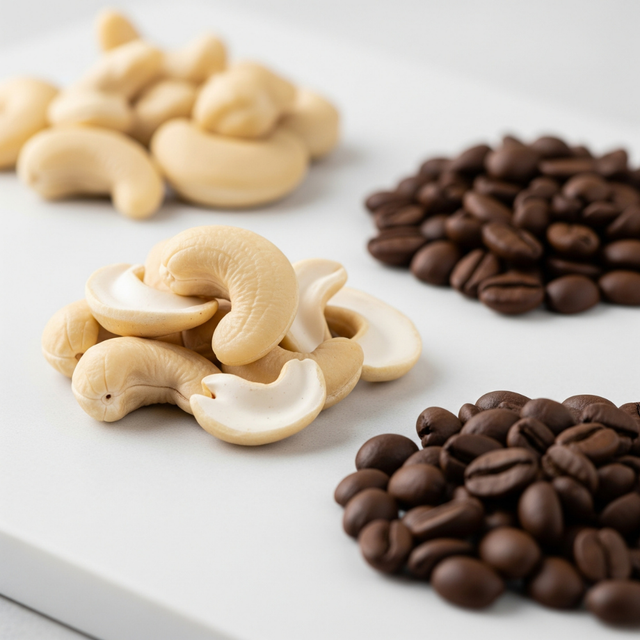 Organic Decaf Cashew Flavored Coffee Beans