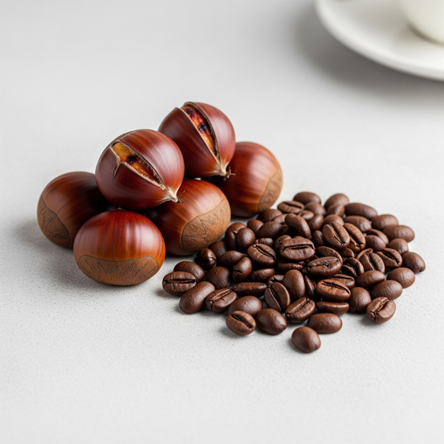 Organic Decaf Chestnut Flavored Coffee Beans