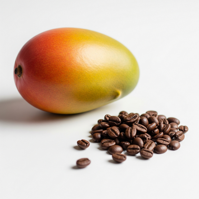 Organic Decaf Mango Flavored Coffee Beans