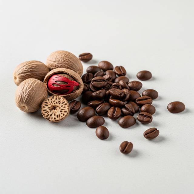 Organic Decaf Nutmeg Flavored Coffee Beans