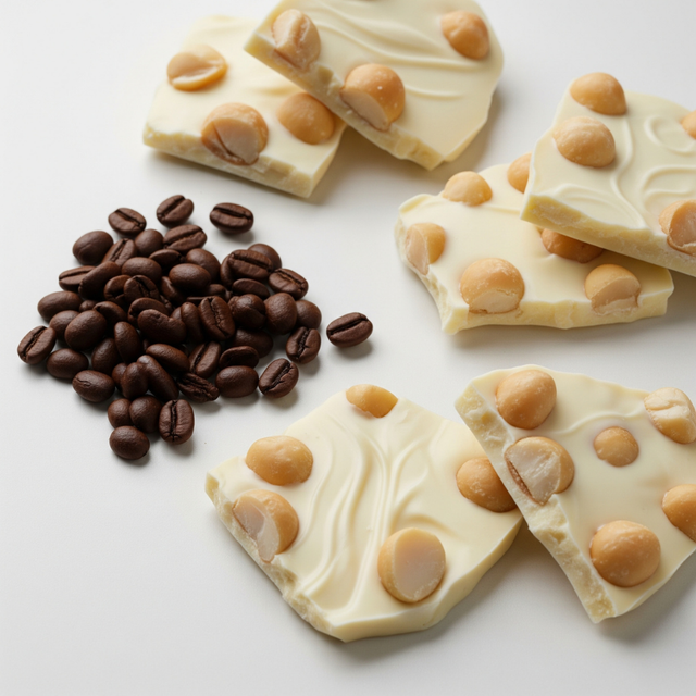 Organic Decaf White Chocolate Macadamia Nut Flavored Coffee Beans