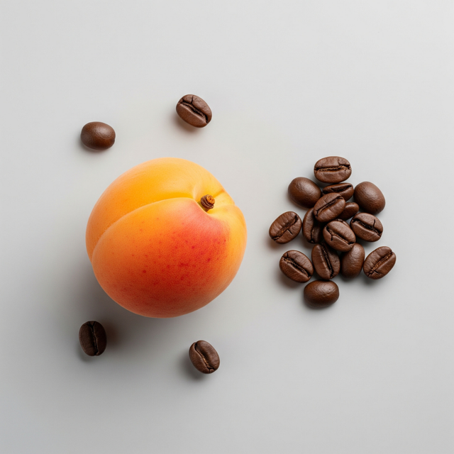 Organic Apricot Flavored Coffee Beans