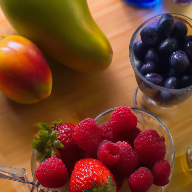 Wild Berry Coffee and Tea Flavoring Without Diacetyl