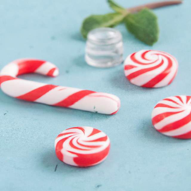 Organic Candy Cane Coffee and Tea Flavoring Without Diacetyl