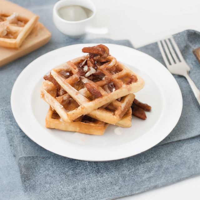 Waffle Cotton Candy (Ready to Eat)