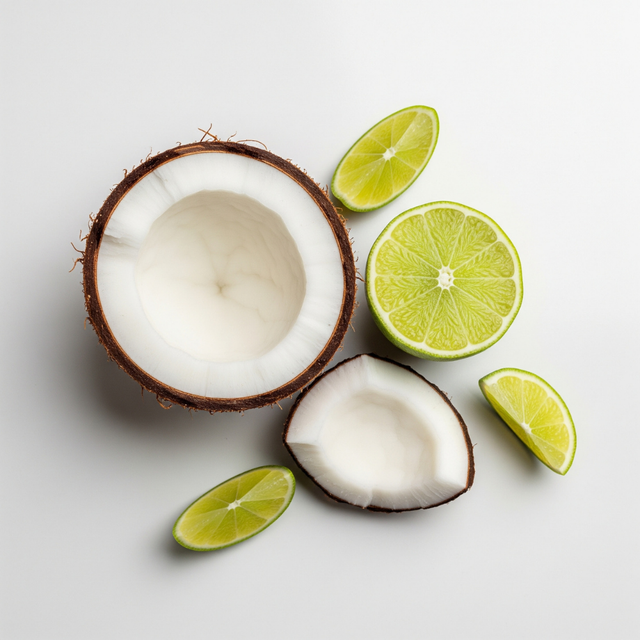 Natural Coconut Lime Fragrance Oil (Oil Soluble)