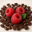 Organic Raspberry Flavored Coffee Beans