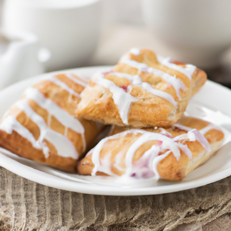 Danish Pastry Cotton Candy Floss Sugar