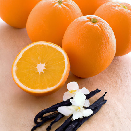 Orange Vanilla Flavor Powder, Natural