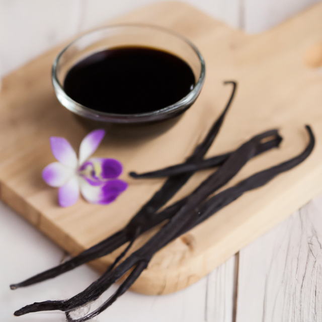 Natural Vanilla Syrup for Coffee
