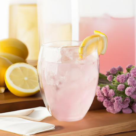 Pink Lemonade Syrup, Natural