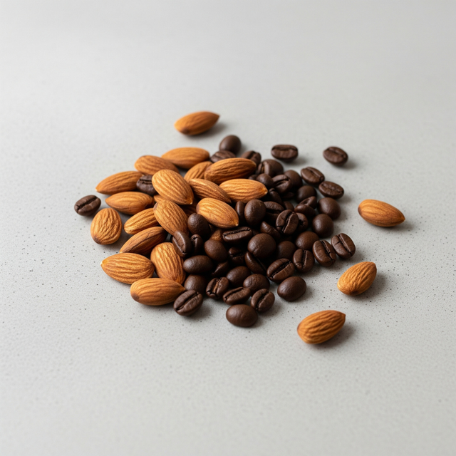 Almond Flavored Coffee Beans