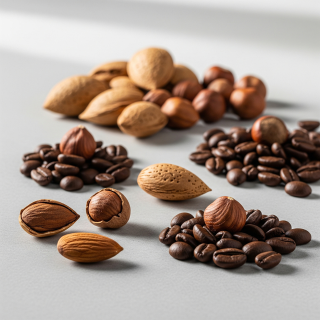 Organic Amaretto Hazelnut Flavored Coffee Beans