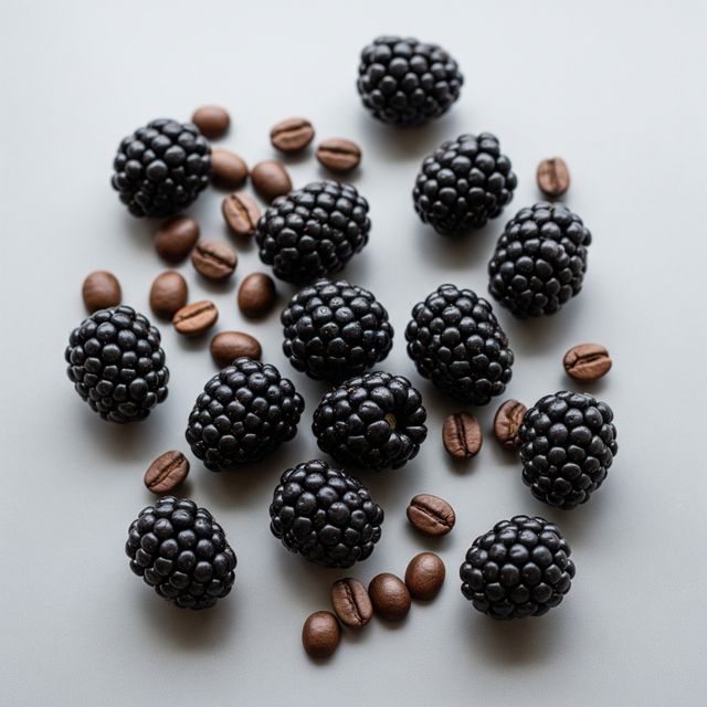 Blackberry Flavored Coffee Beans