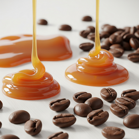 Organic Caramel Flavored Coffee Beans