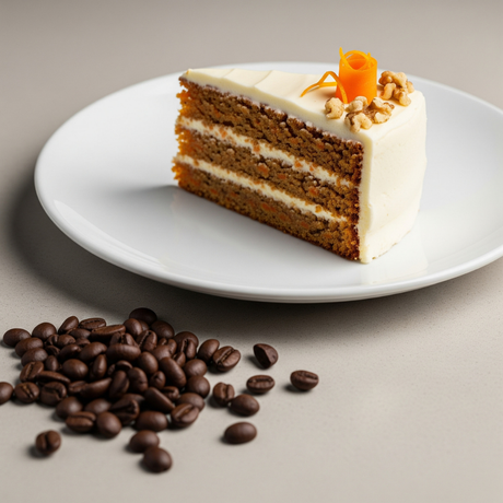Organic Carrot Cake Flavored Coffee Beans