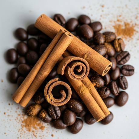 Cinnamon Flavored Coffee Beans