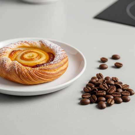 Danish Pastry Flavored Coffee Beans