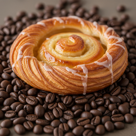 Organic Danish Pastry Flavored Coffee Beans