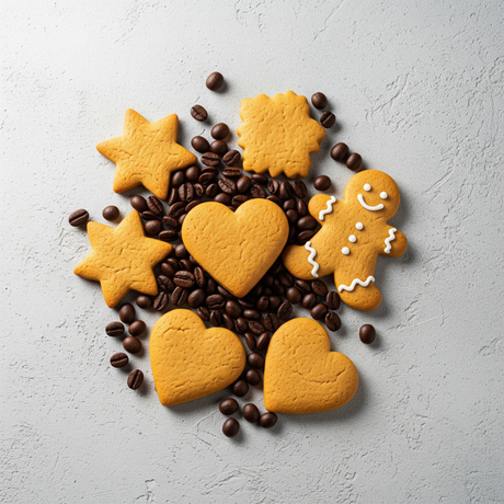 Organic Gingerbread Flavored Coffee Beans