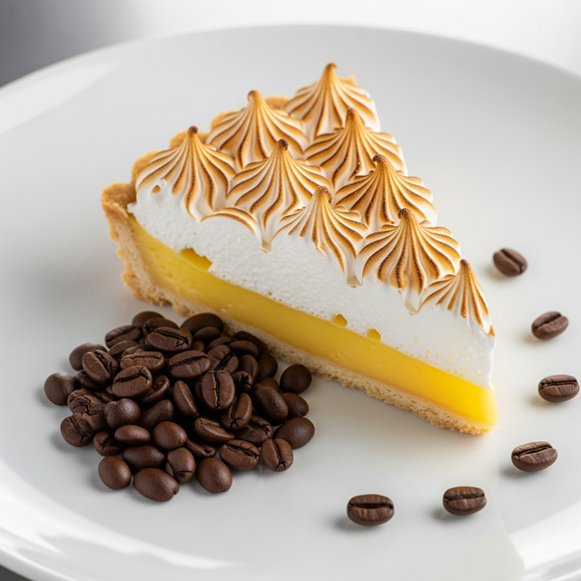 Organic Lemon Meringue Flavored Coffee Beans