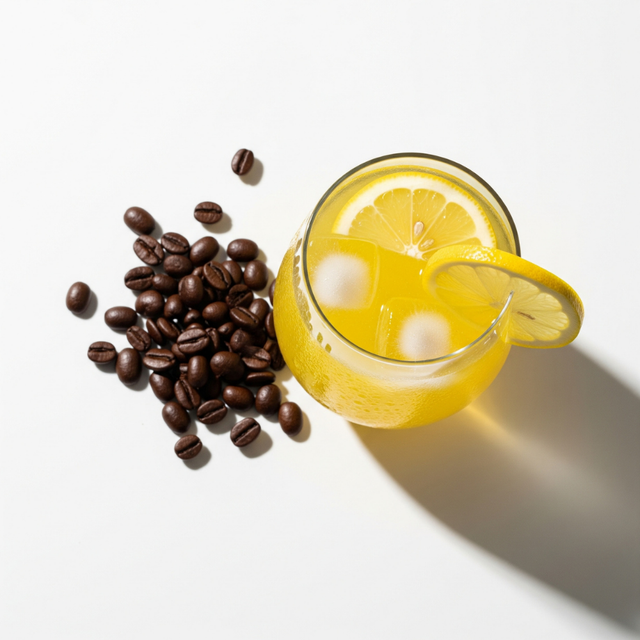 Organic Lemonade Flavored Coffee Beans