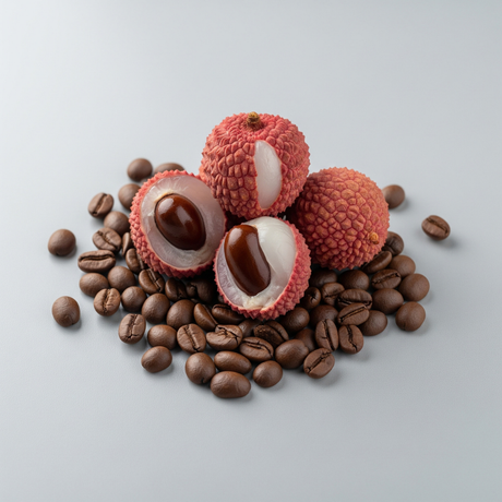 Lychee Flavored Coffee Beans