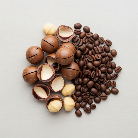 Macadamia Nut Flavored Coffee Beans