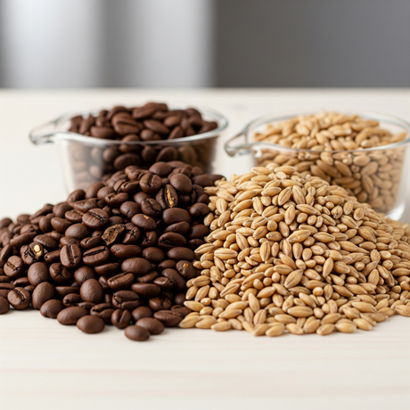 Organic Malt Flavored Coffee Beans