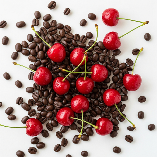 Organic Maraschino Cherry Flavored Coffee Beans